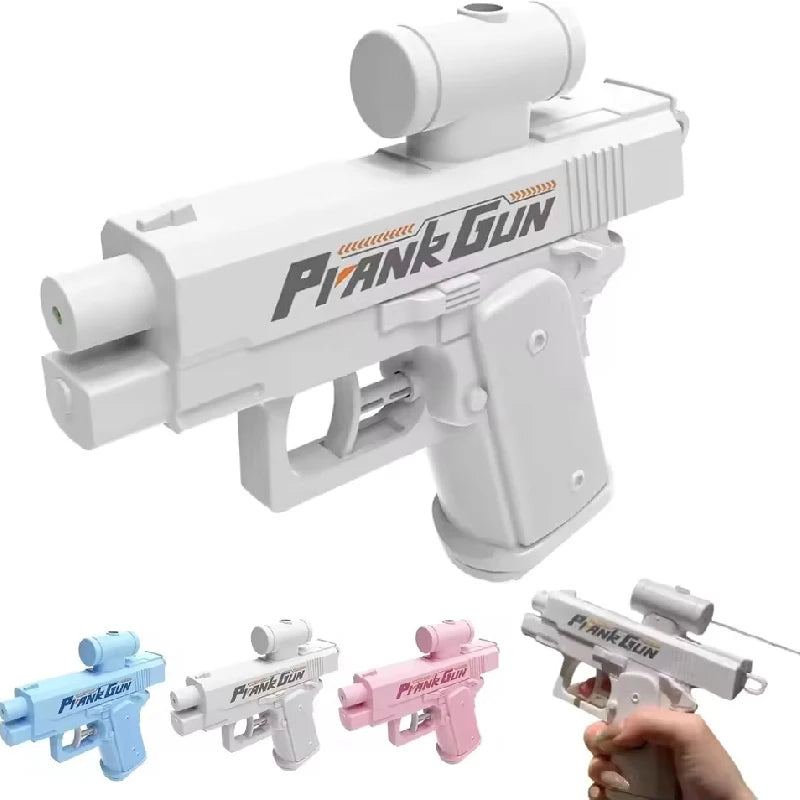 Two-Way Water Gun Prank Water Gun Toy Continuous Firing Water Gun Small Pistol Outdoor Indoor Mischievous Shoot Water Guns