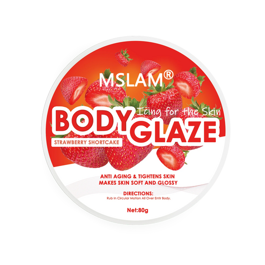 Body Glaze Body Butter Whipped Body Butter for Women, Butter Body Moisturizer for Women anti Aging Body Cream Leaves Skin Soft