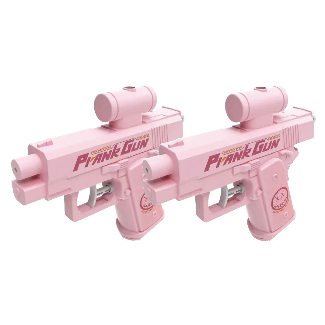 Two-Way Water Gun Prank Water Gun Toy Continuous Firing Water Gun Small Pistol Outdoor Indoor Mischievous Shoot Water Guns
